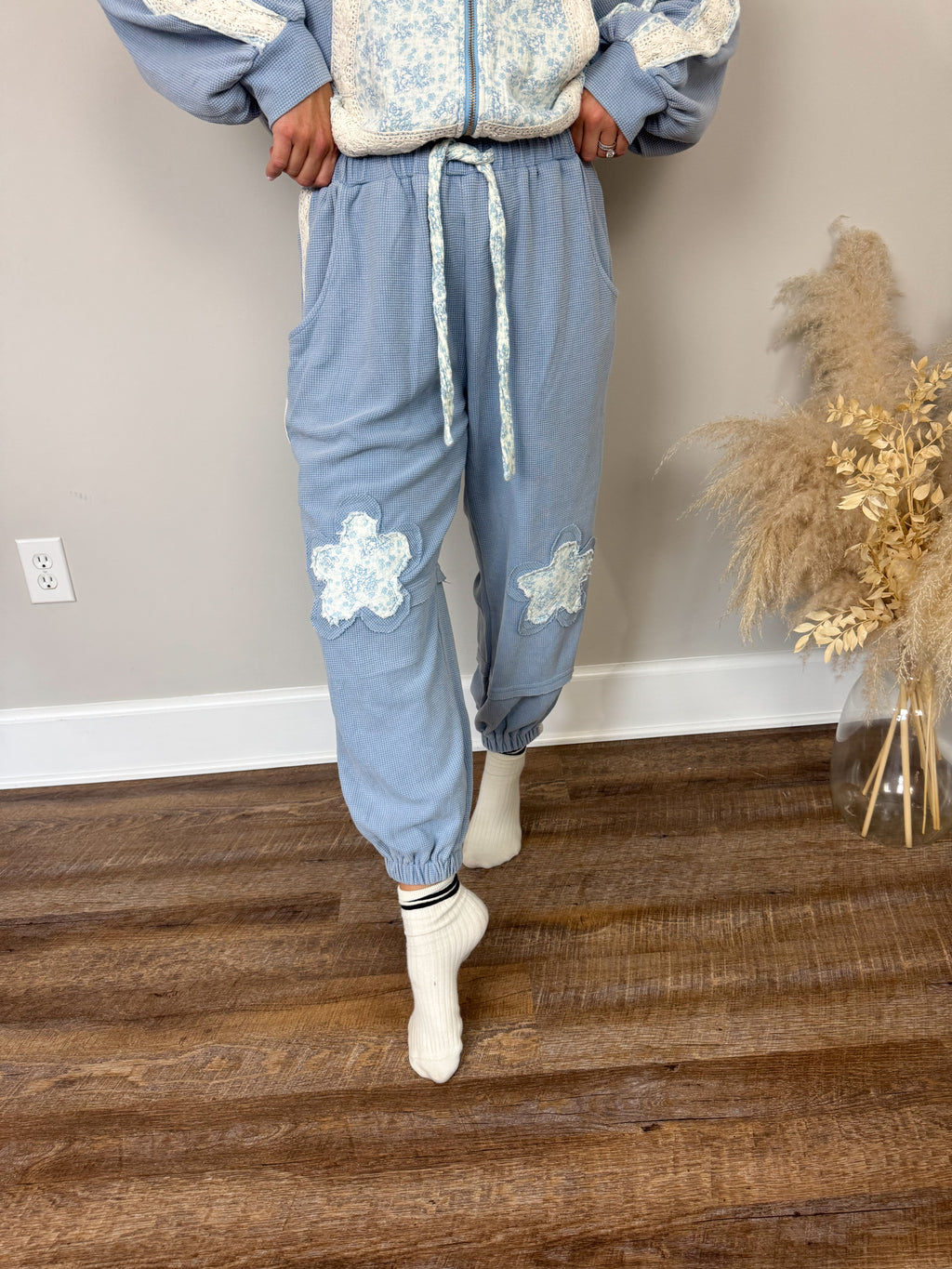 Jovi Thermal Pants | Blue