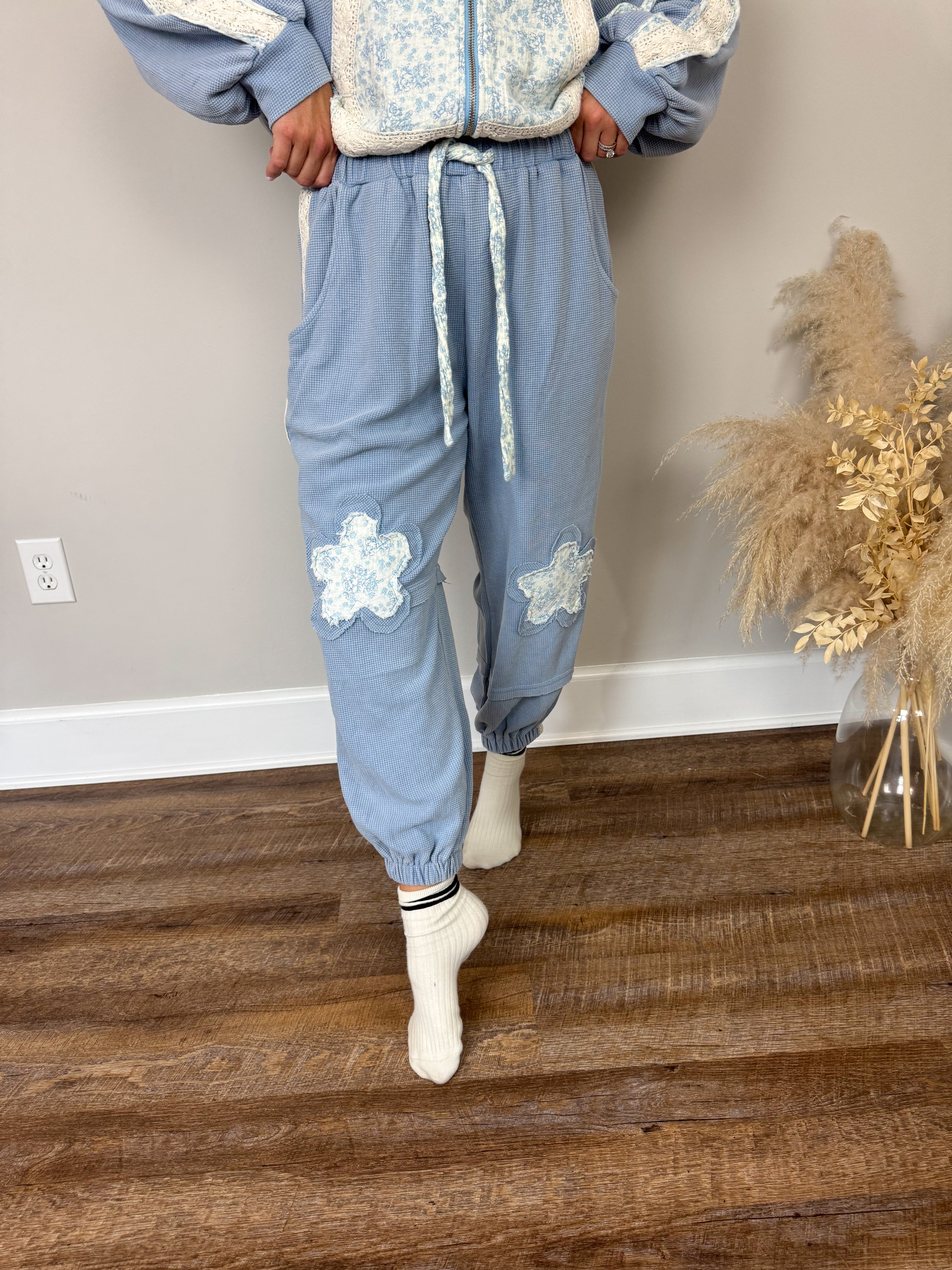 Jovi Thermal Pants | Blue