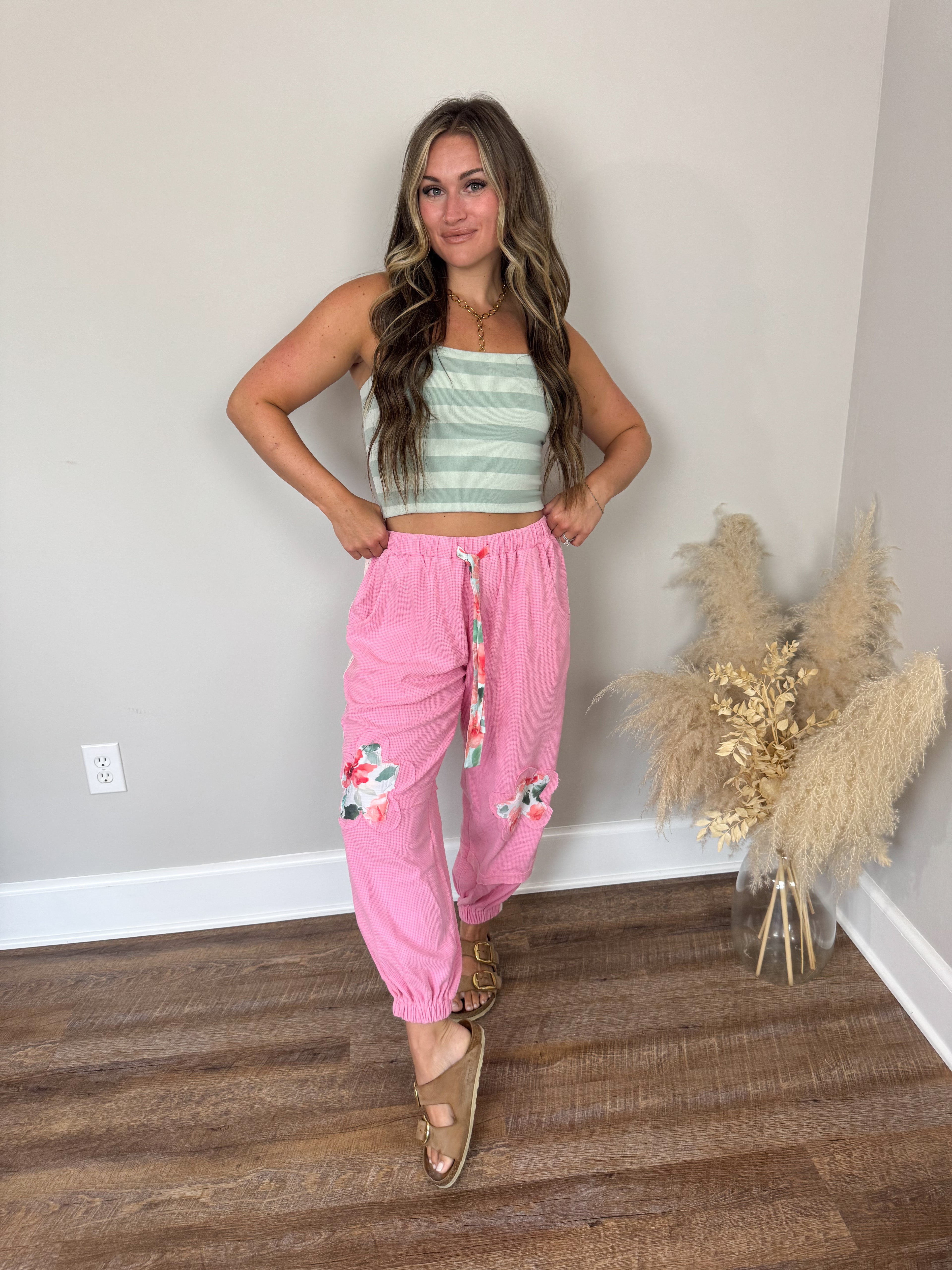 Jovi Thermal Pants | Pink