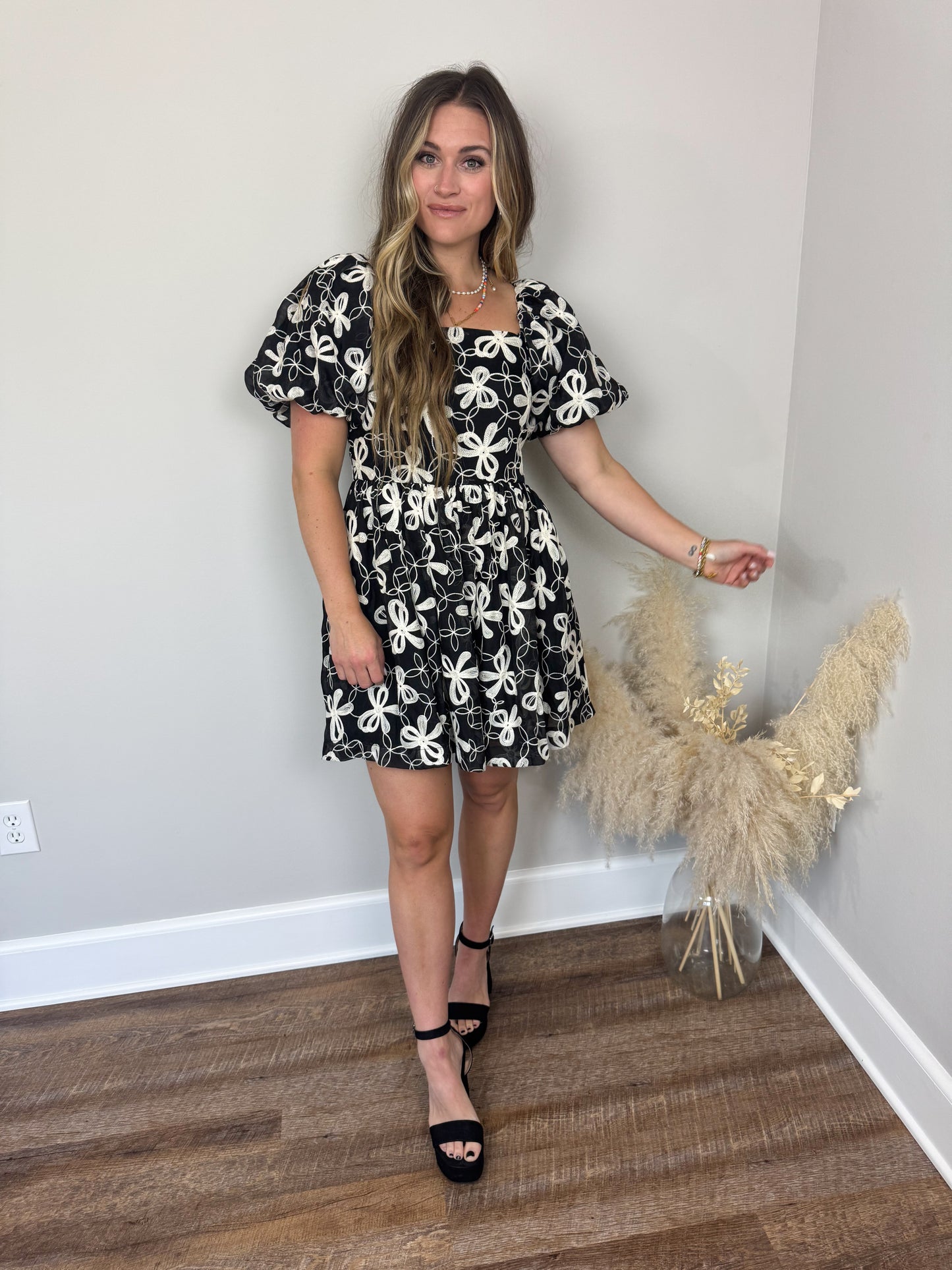 Picture Perfect Embroidered Dress FINAL SALE