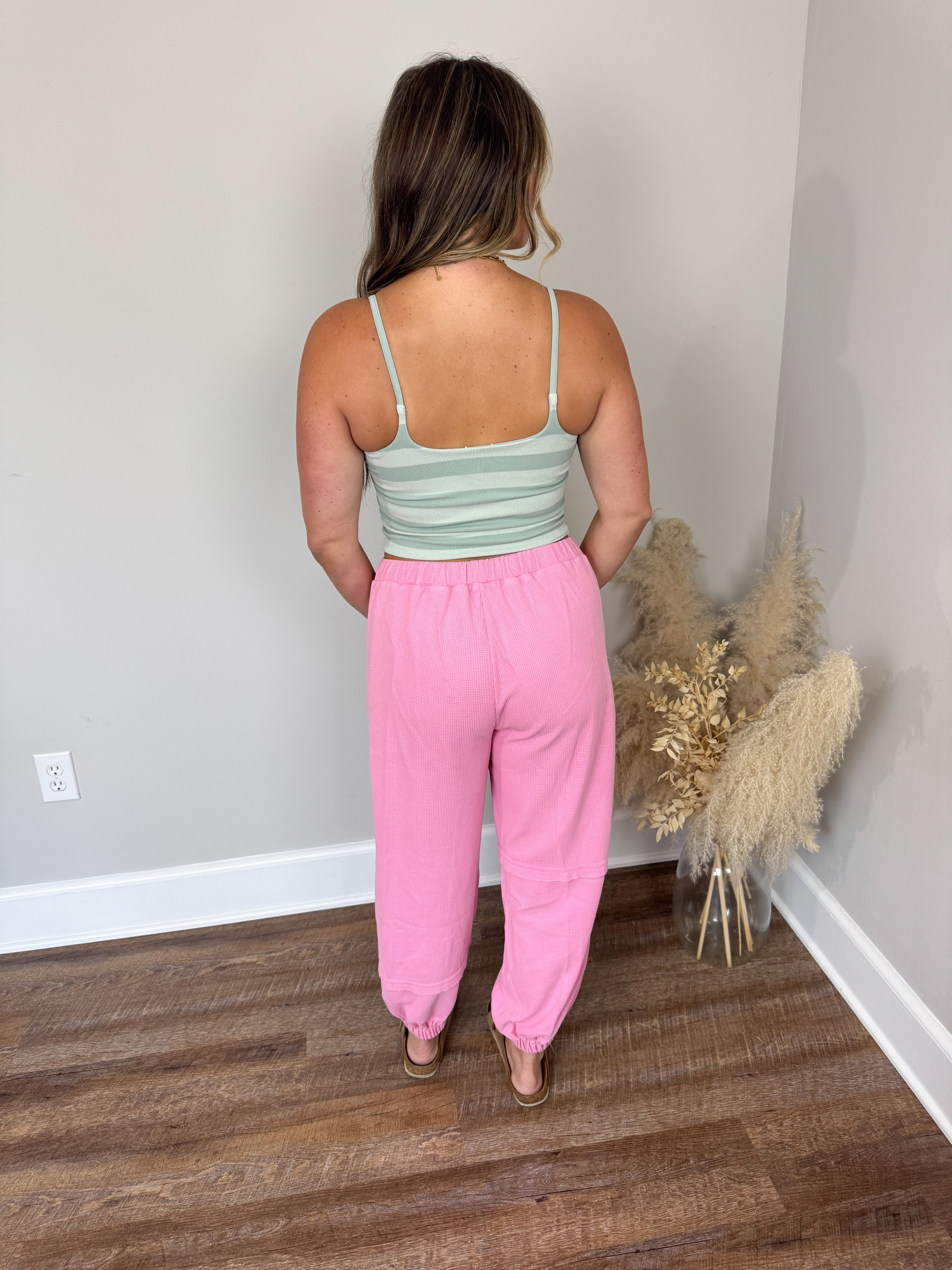 Jovi Thermal Pants | Pink
