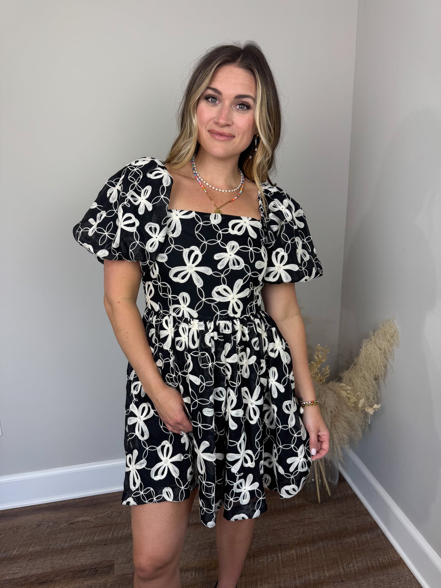 Picture Perfect Embroidered Dress FINAL SALE