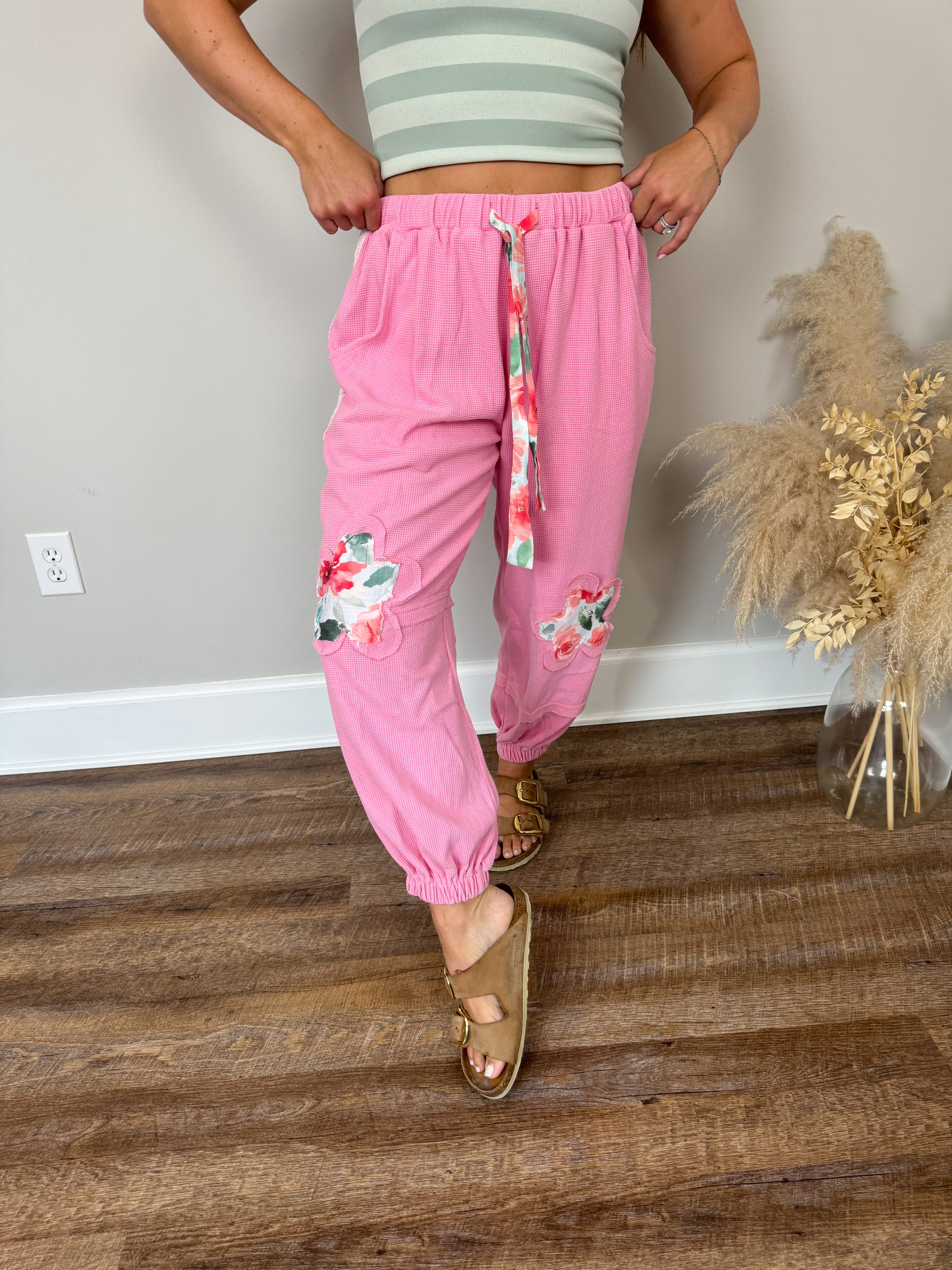 Jovi Thermal Pants | Pink
