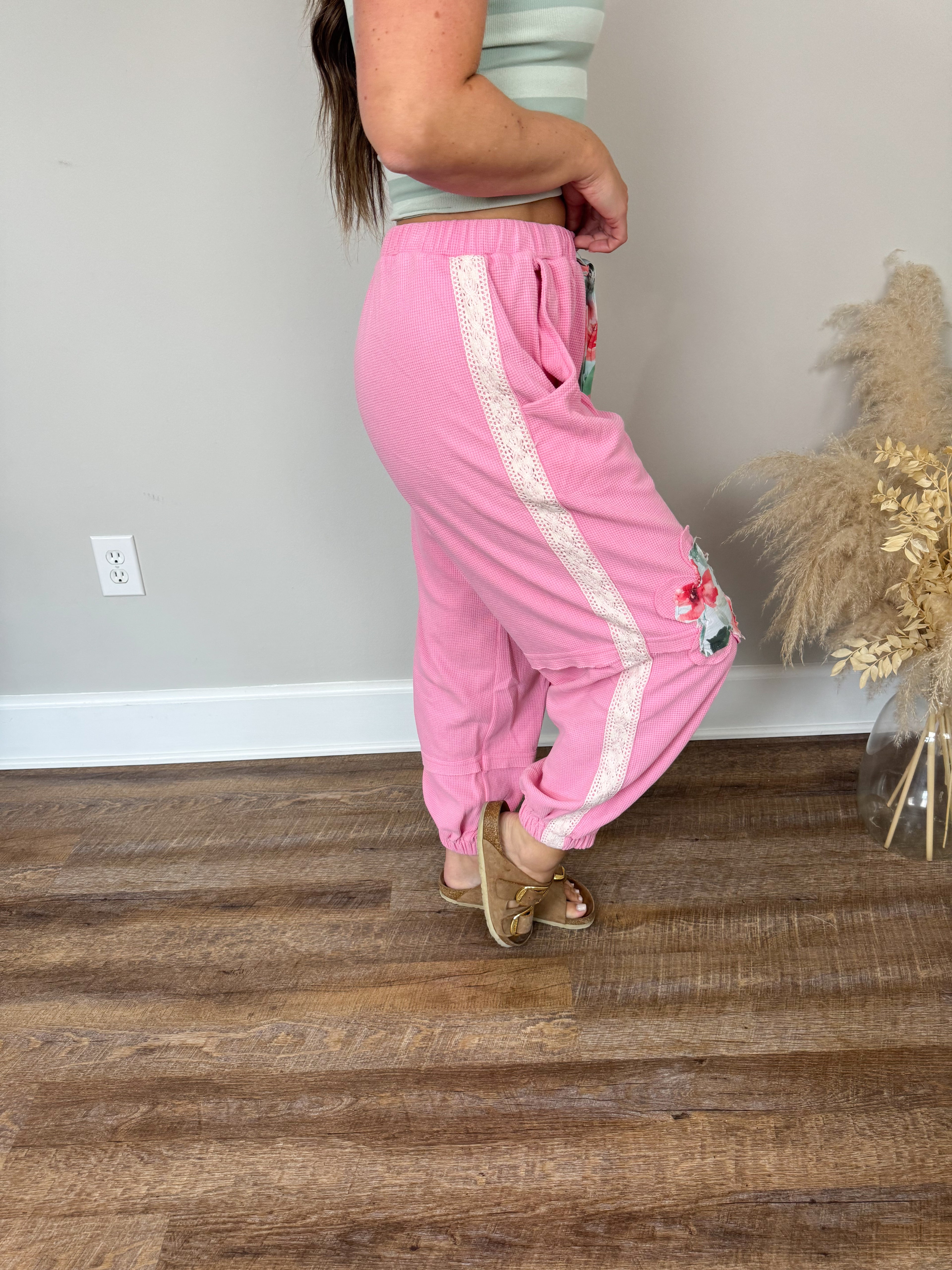 Jovi Thermal Pants | Pink