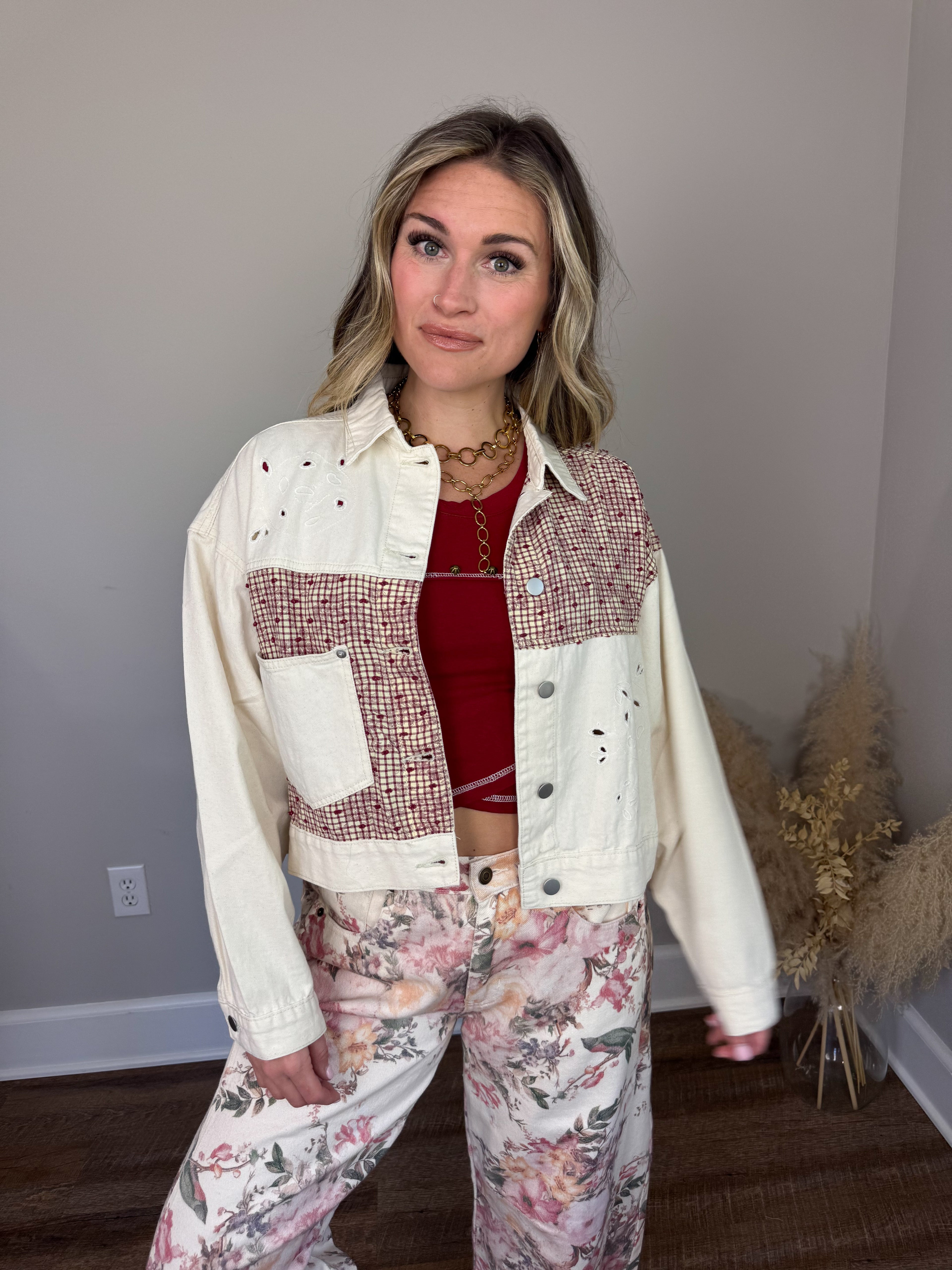 Outfit Repeater Denim Jacket | Natural