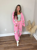 Jovi Thermal Hoodie | Pink