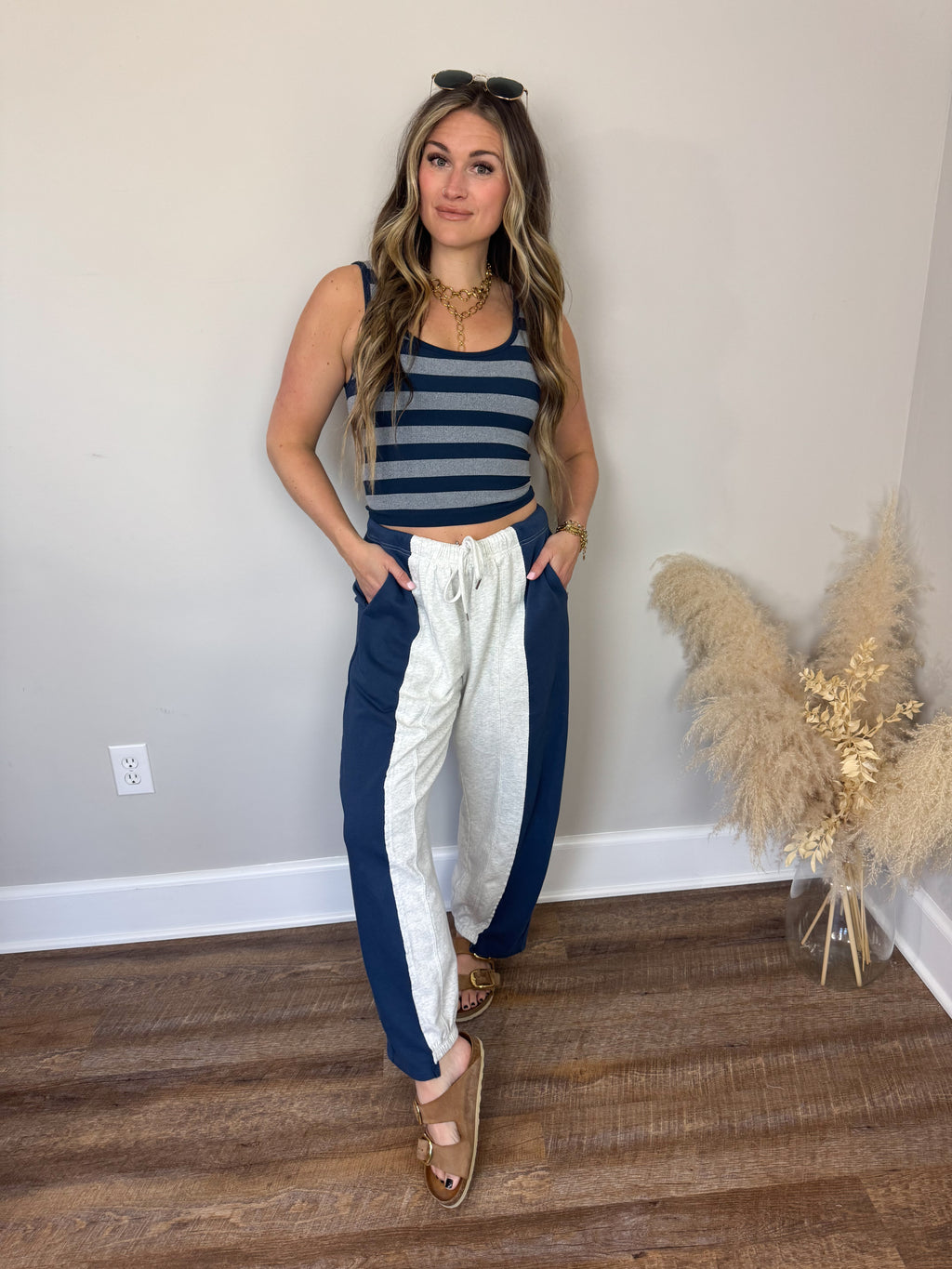 Baseline Padded Tank | Navy