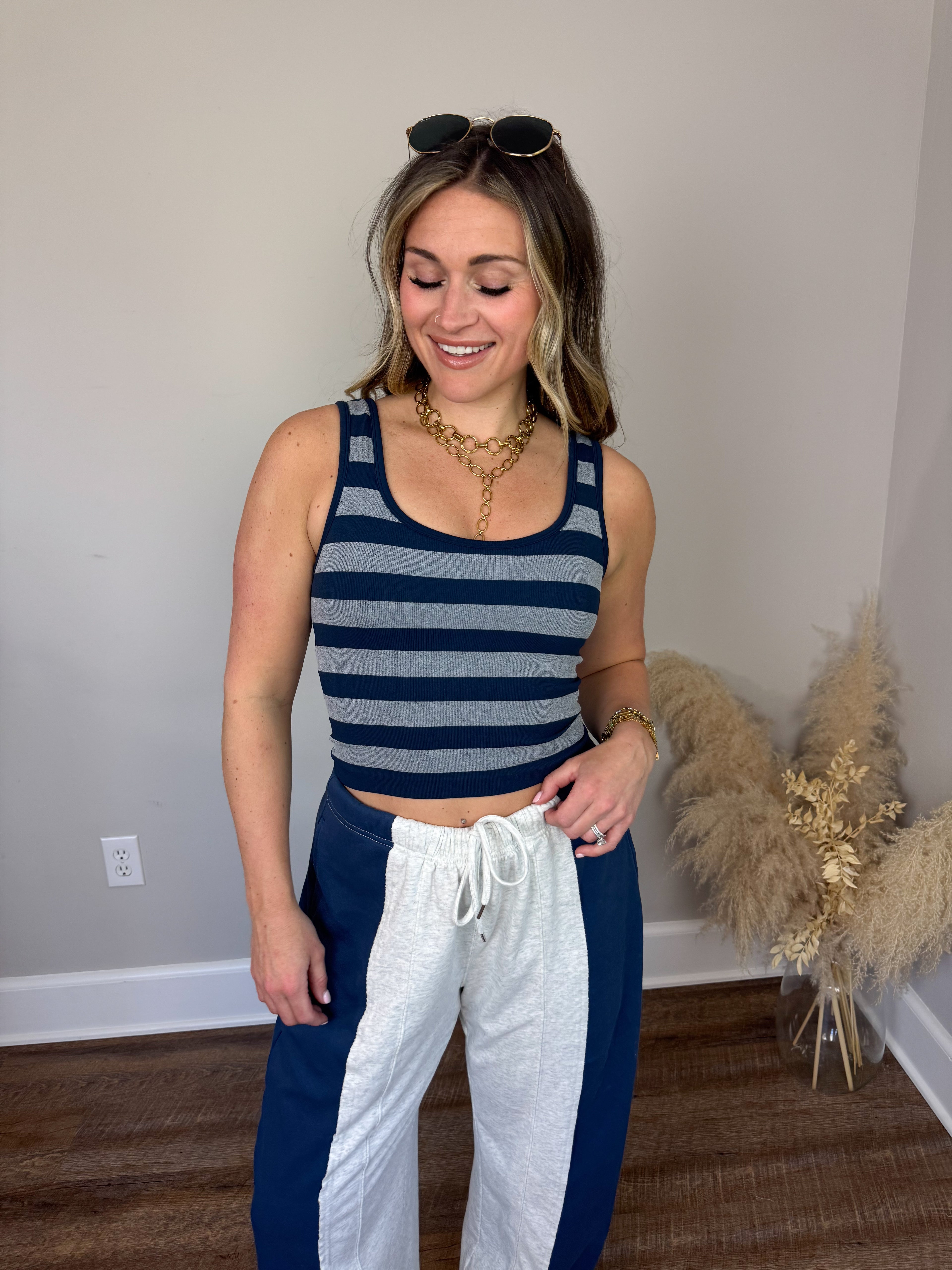 Baseline Padded Tank | Navy