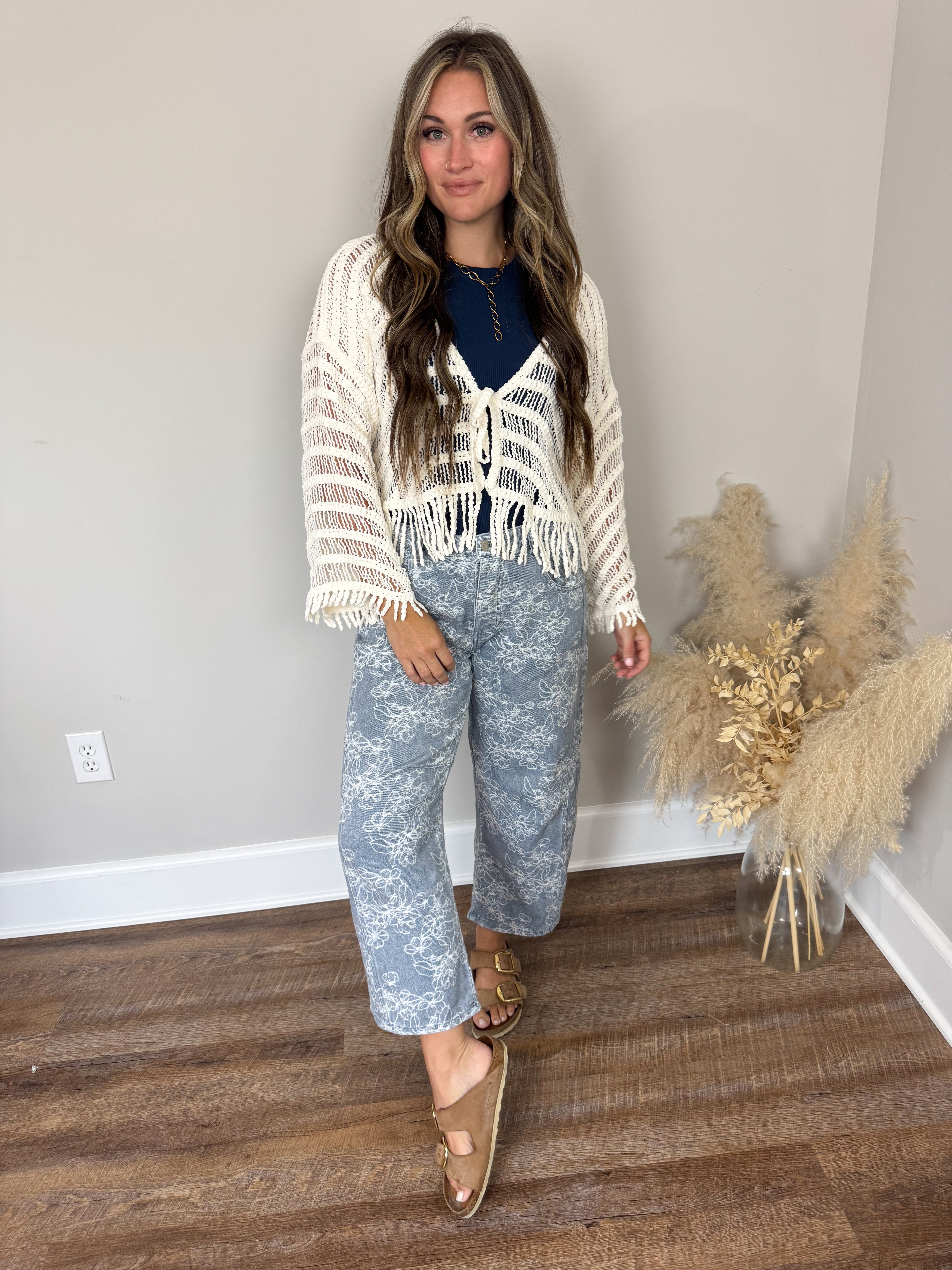 Brandi Floral Jeans