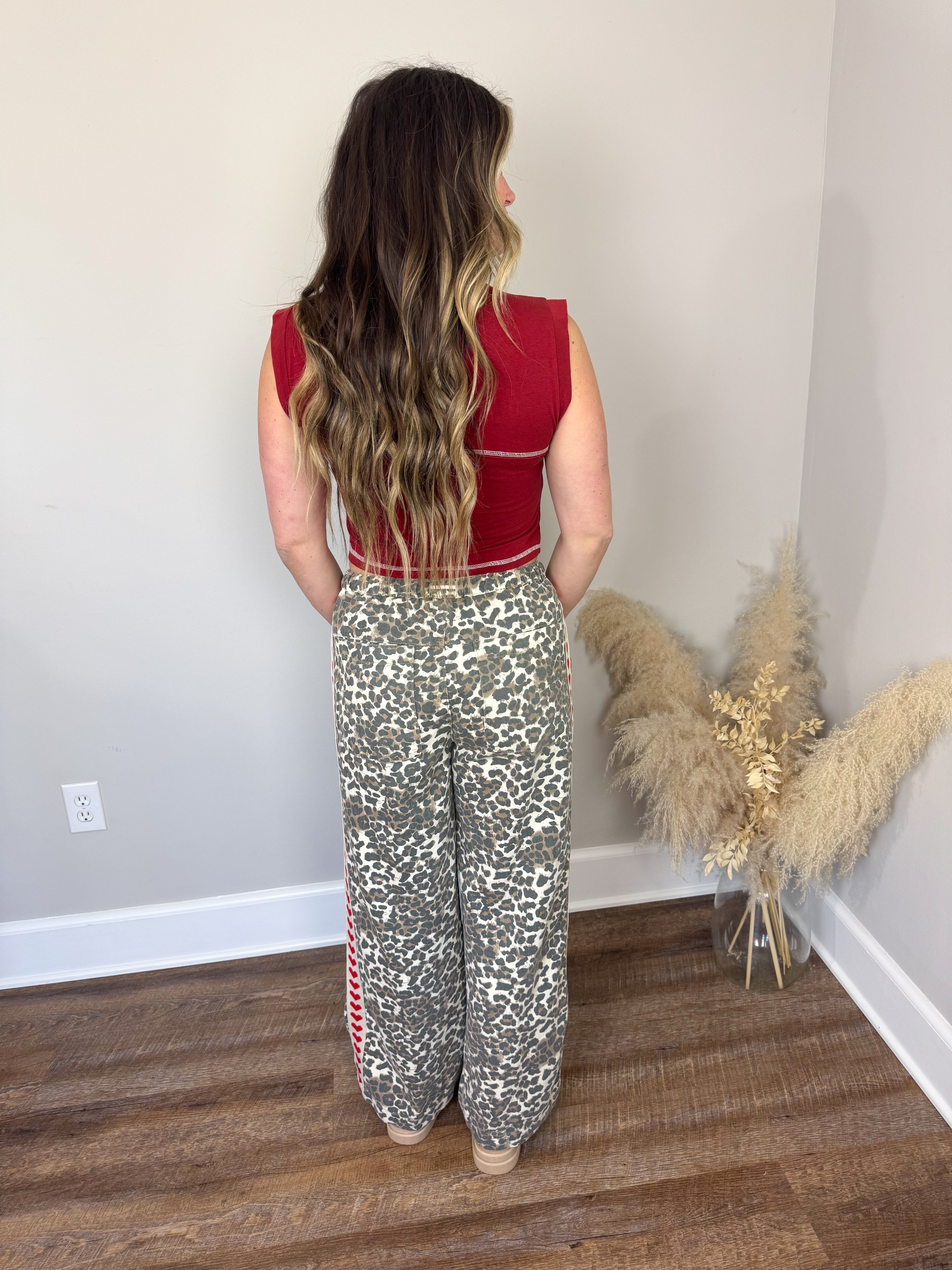 Love Me Not Leopard Pants