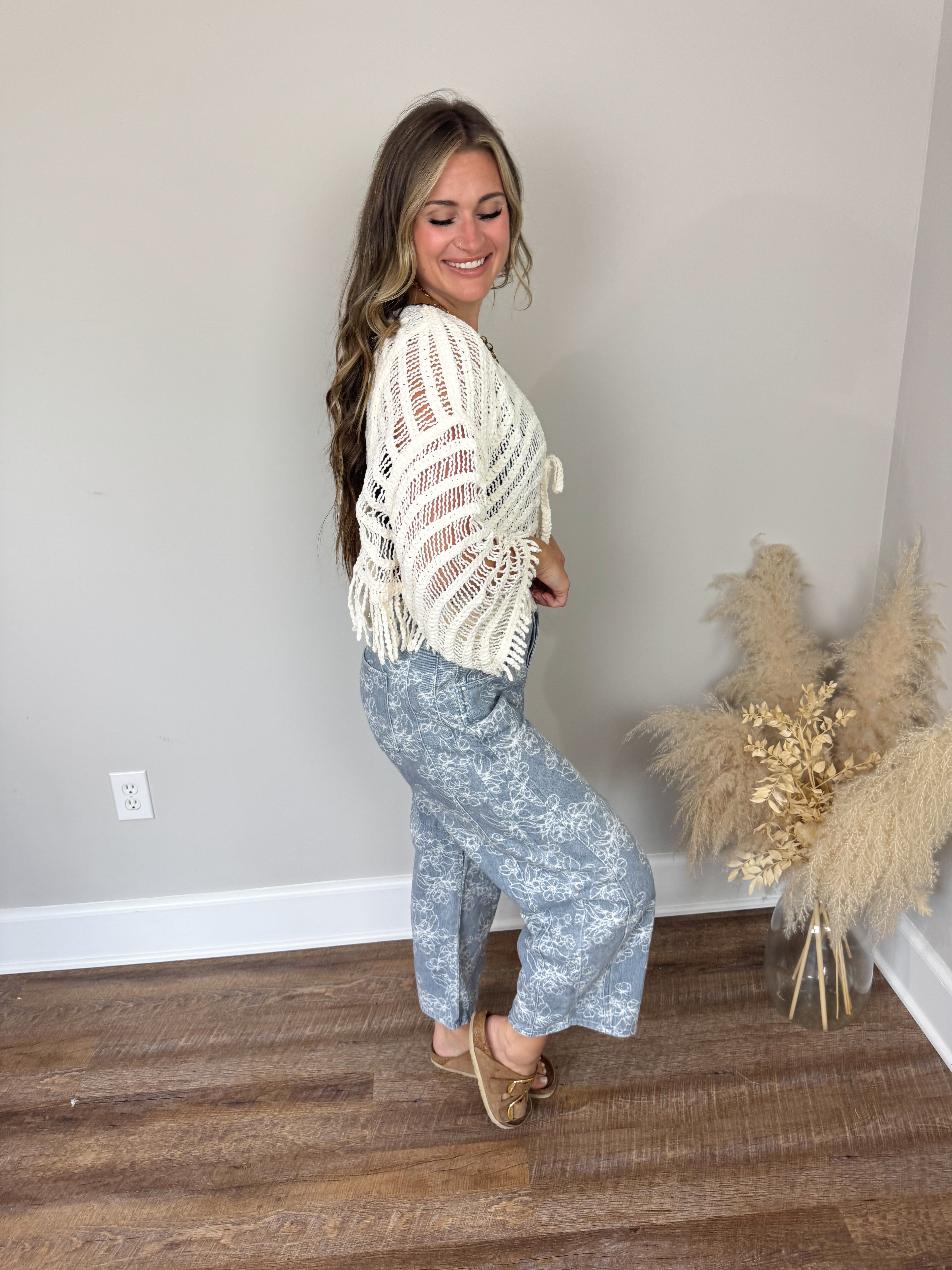 Brandi Floral Jeans