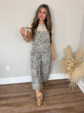 Beside Me Leopard Overalls