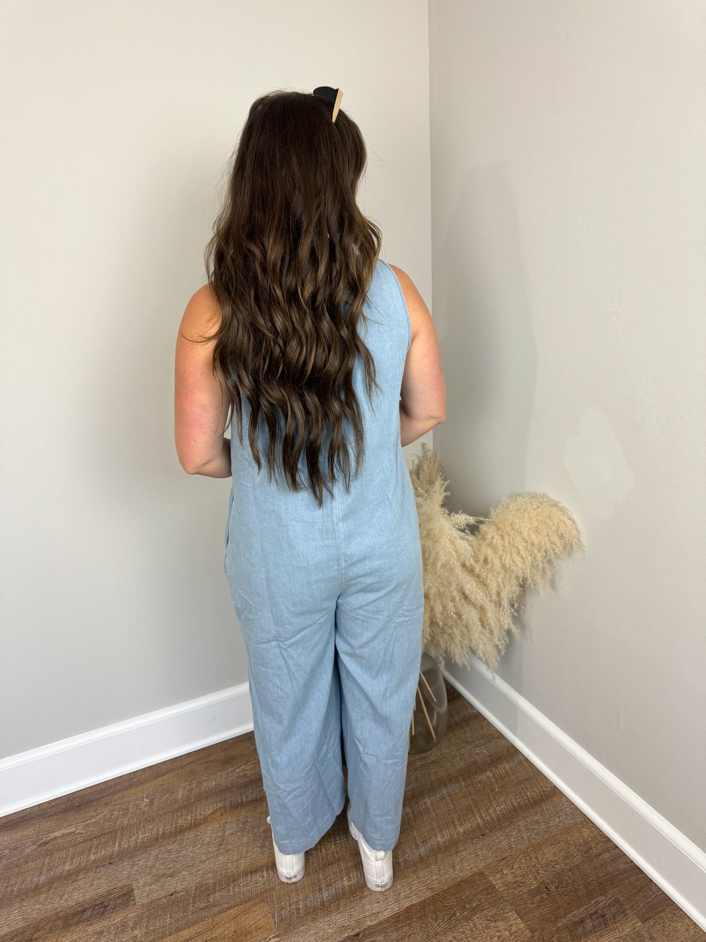 Wells Pleated Jumpsuit