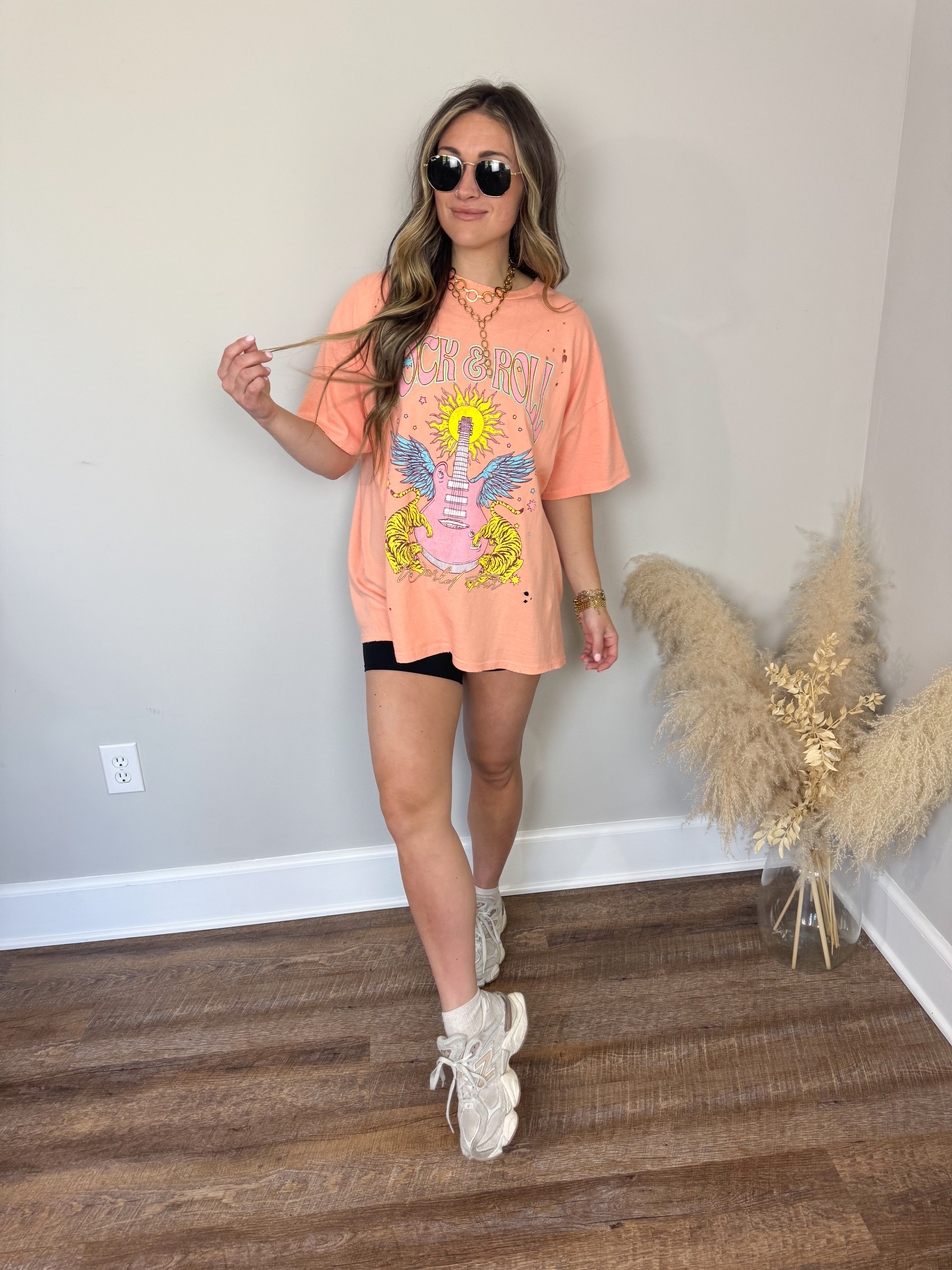 Rock & Roll Graphic T-Shirt
