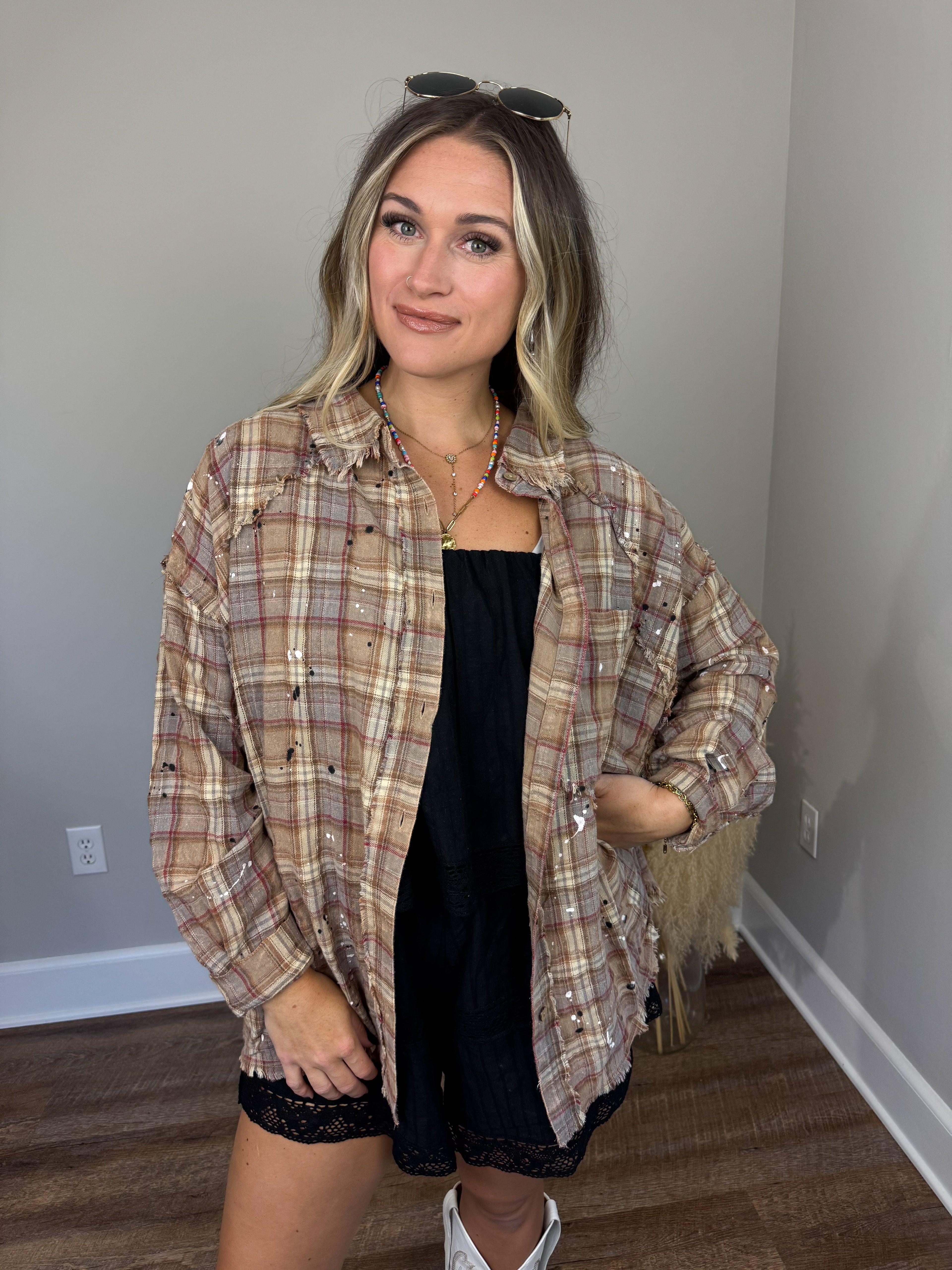 Davis Plaid Flannel FINAL SALE
