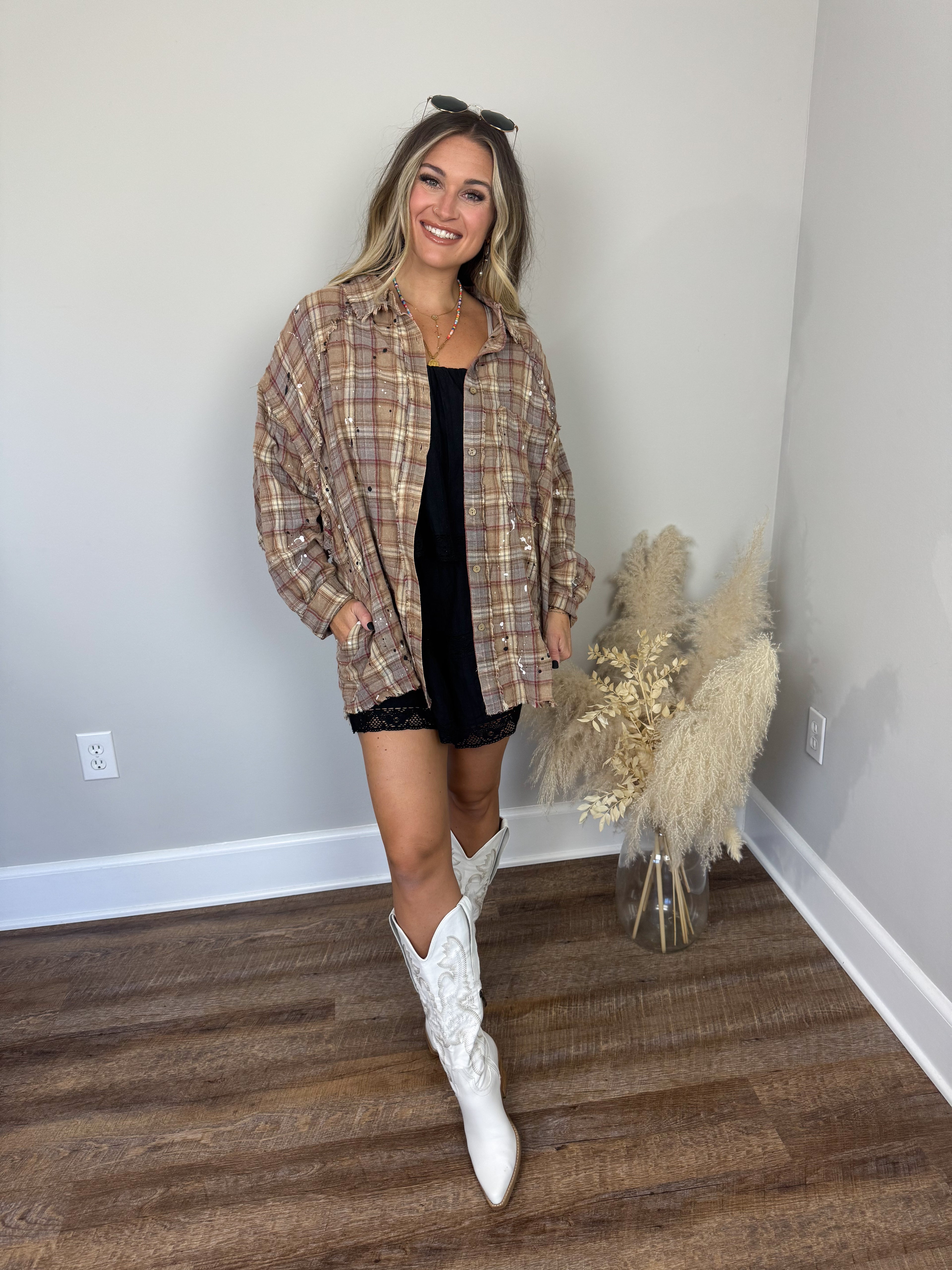 Davis Plaid Flannel FINAL SALE
