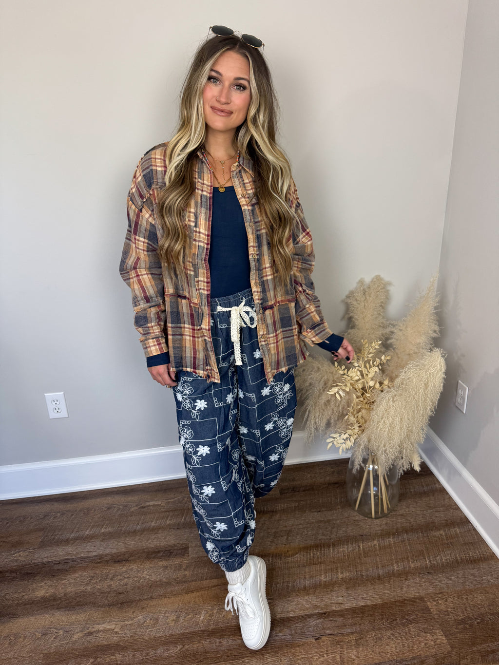 Fall Fest Plaid Flannel FINAL SALE