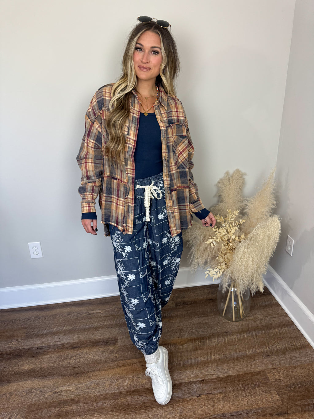 Fall Fest Plaid Flannel FINAL SALE