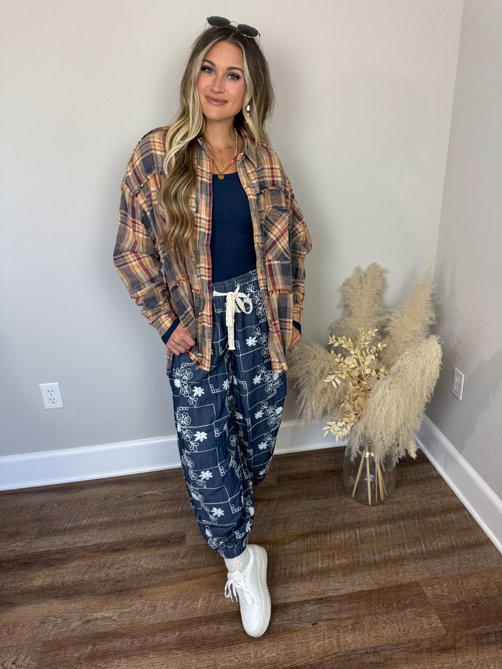 Fall Fest Plaid Flannel FINAL SALE