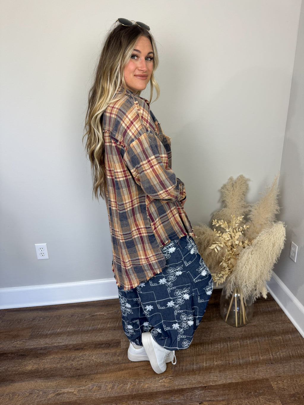 Fall Fest Plaid Flannel FINAL SALE