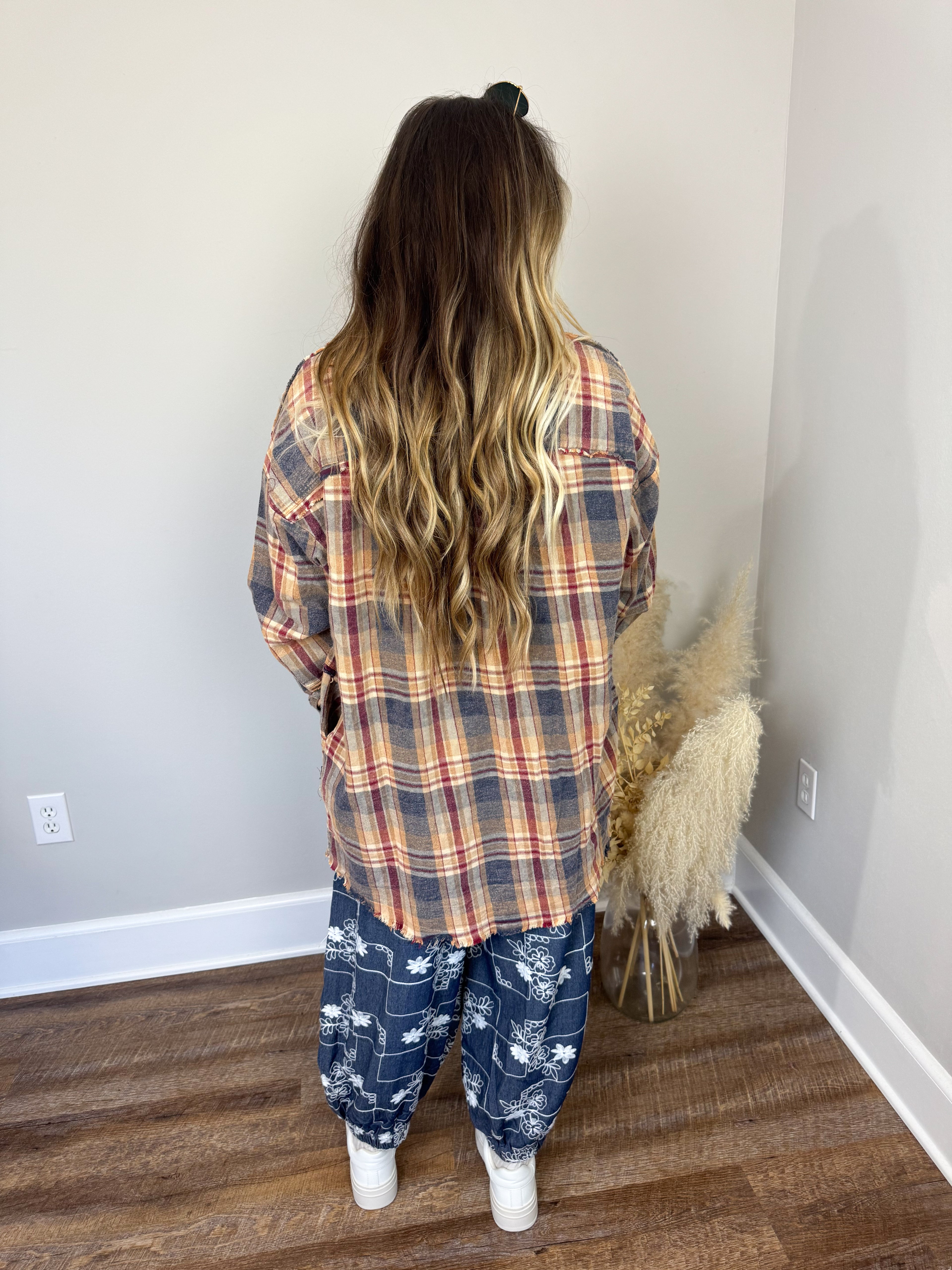 Fall Fest Plaid Flannel FINAL SALE