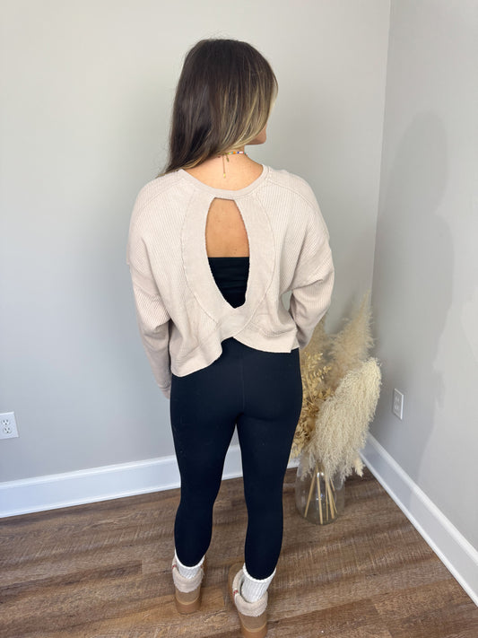 Stratton Thermal Top | Taupe