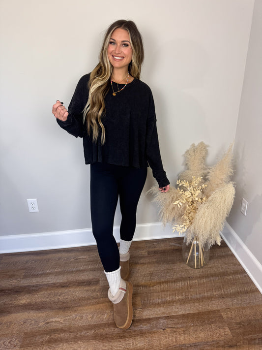 Stratton Thermal Top | Black