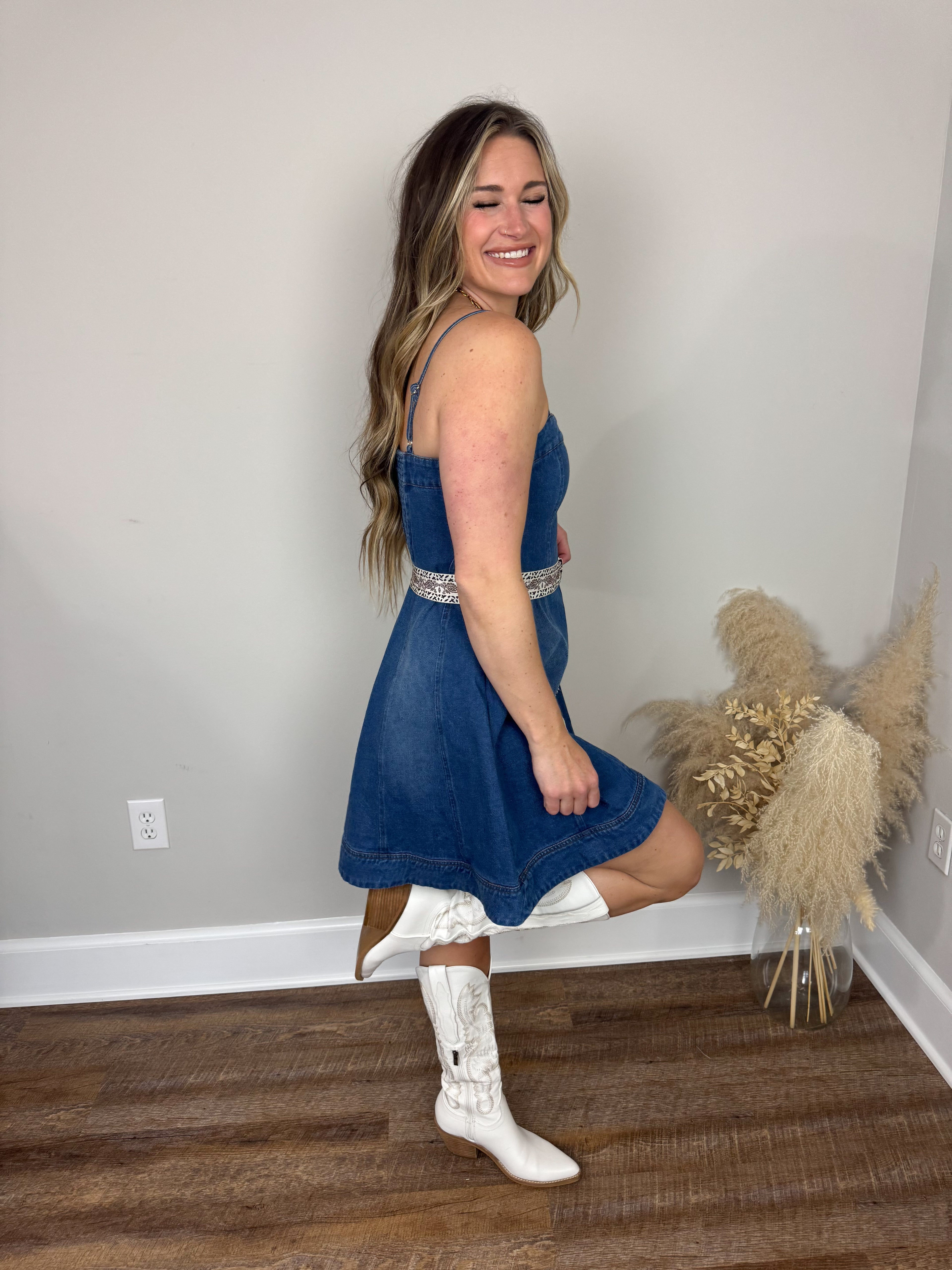 Ella Denim Dress