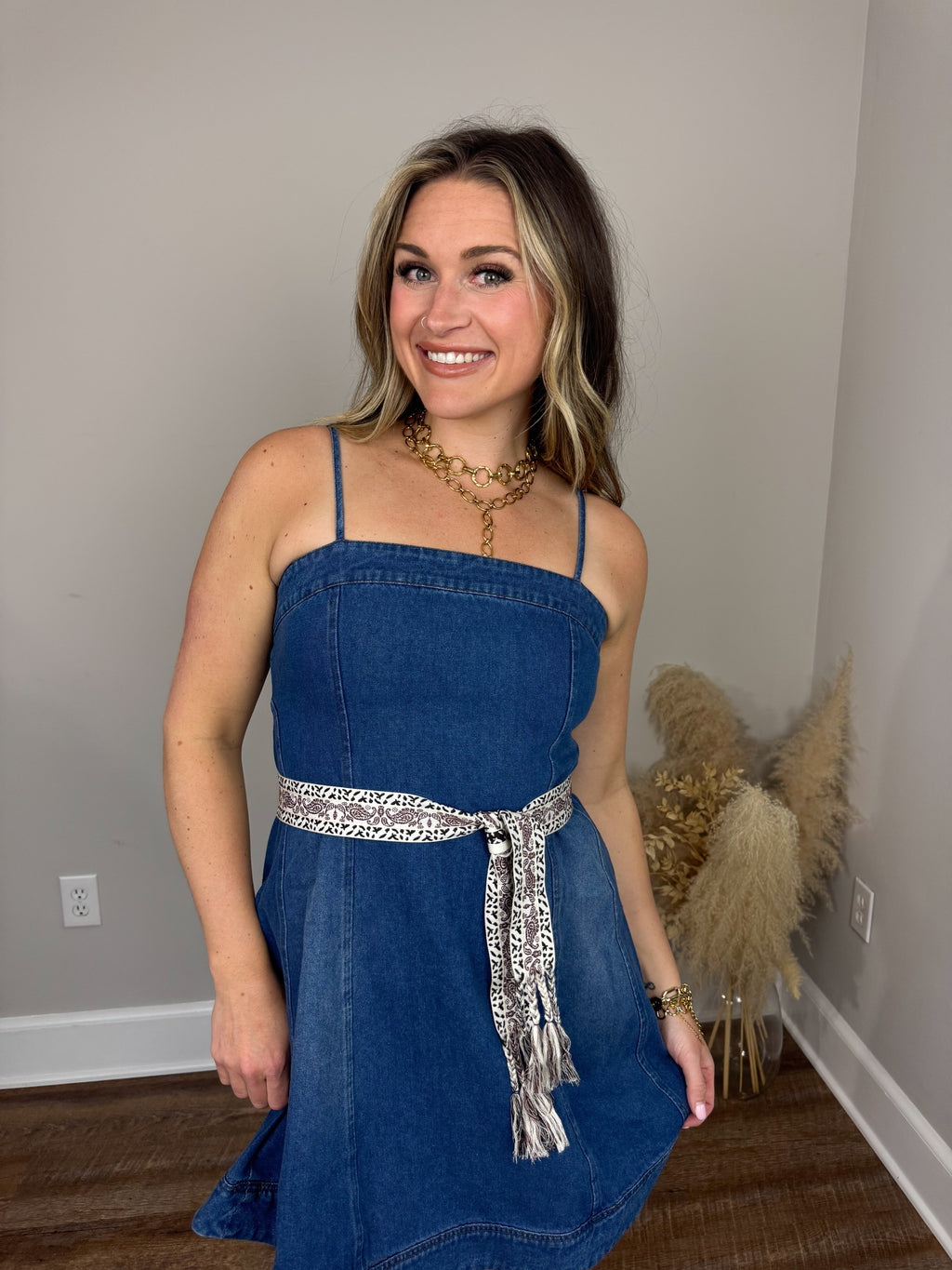 Ella Denim Dress