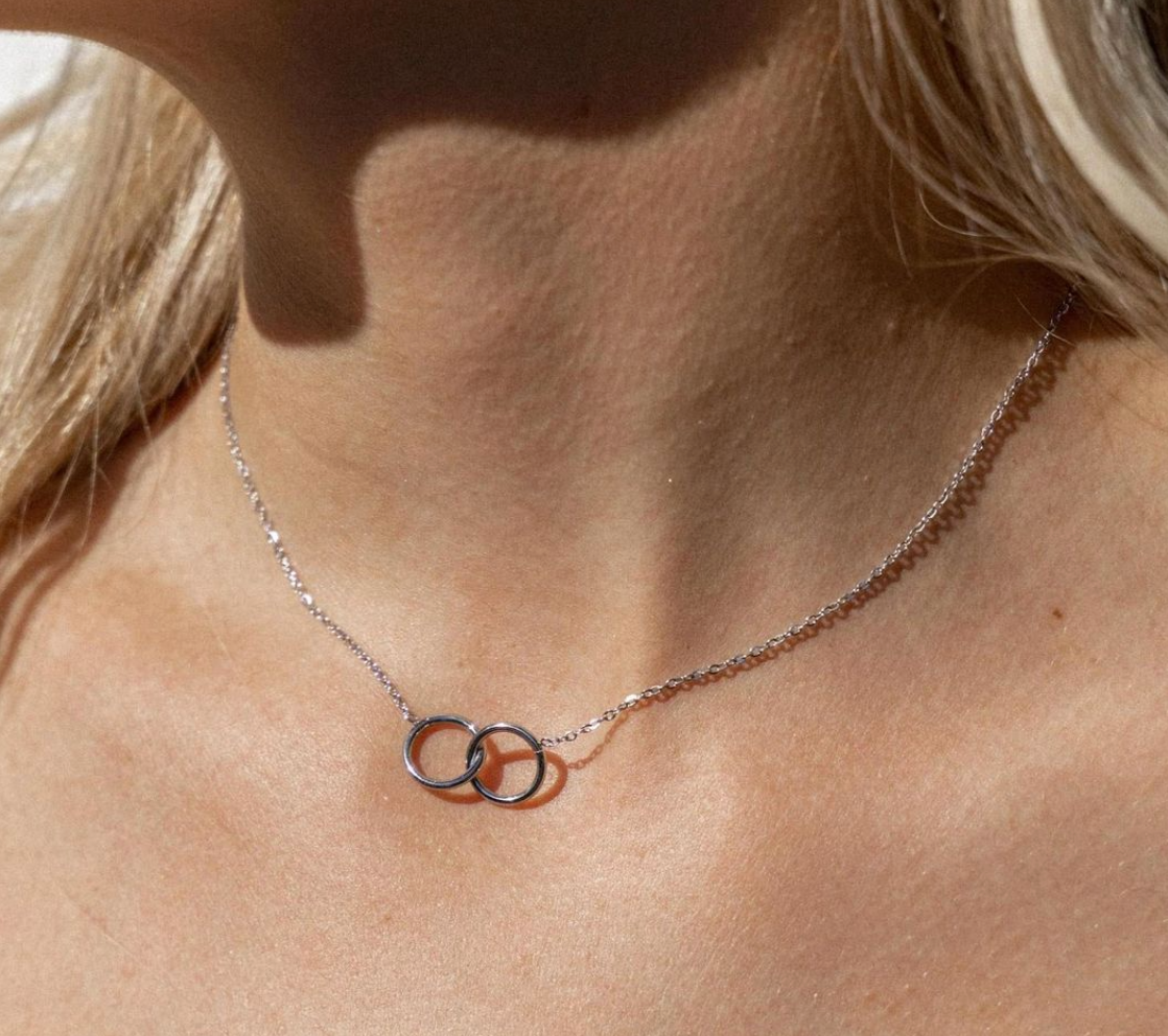 Perfect Timing Necklace | Silver