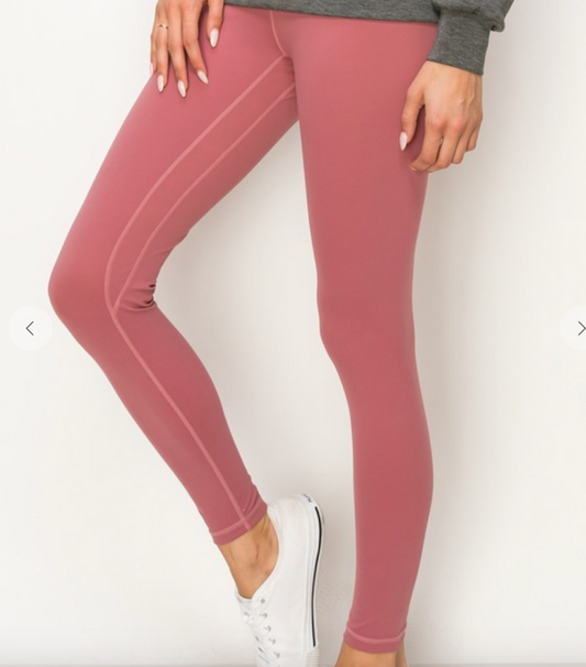 Chill Out Leggings | Dusty Rose