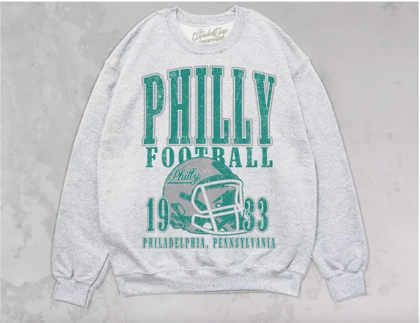 Philly Football Oversized Sweatshirt