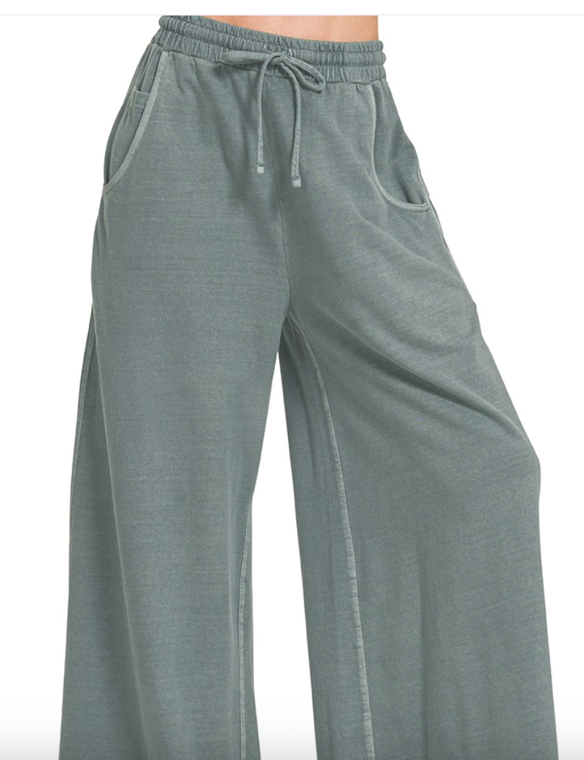 Barre Wide Leg Pants | Ash Jade