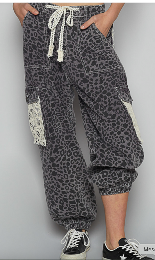Solstice Joggers | Leopard