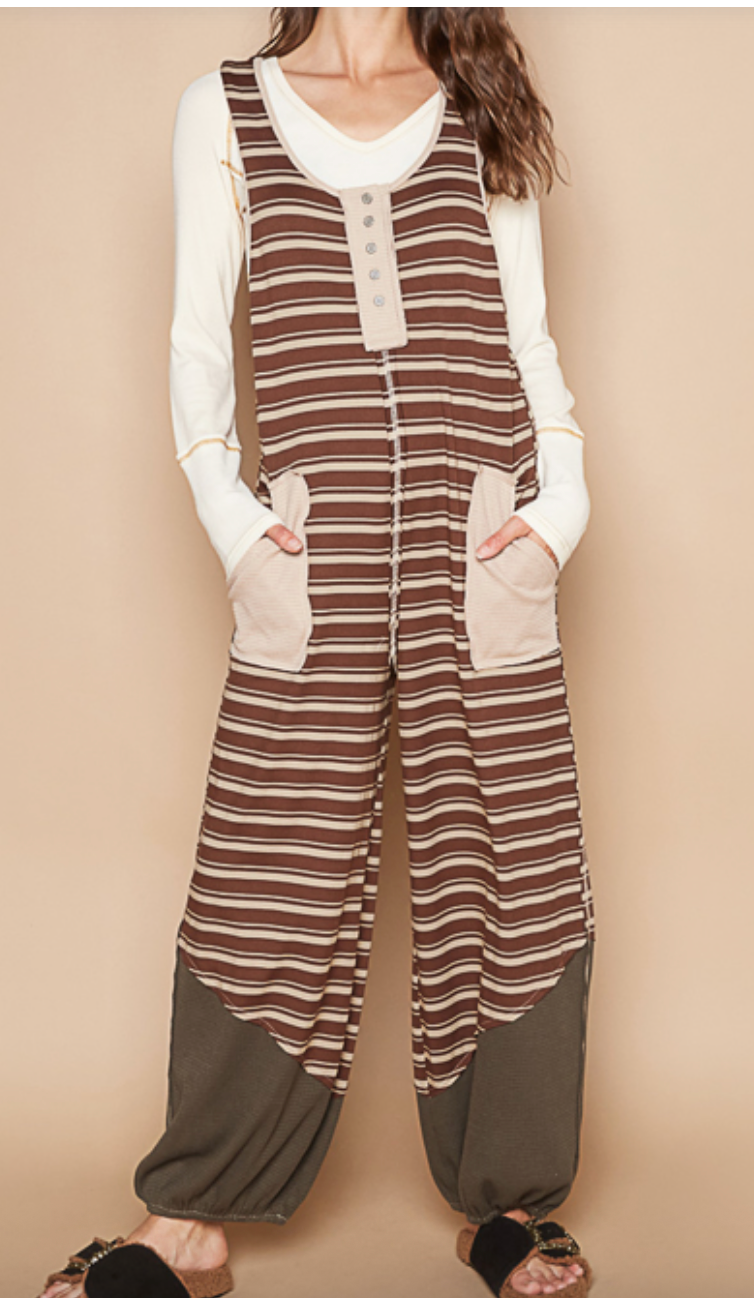 Lee Striped Jumpsuit