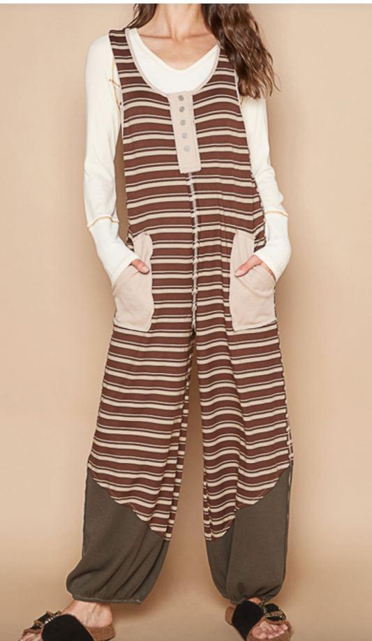 Lee Striped Jumpsuit