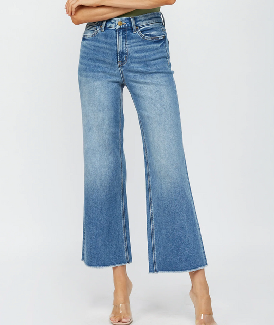 Mica High Rise Wide Leg Jeans