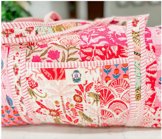 Pink City Duffel Bag
