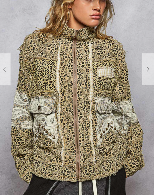 Wisteria Jacket | Leopard