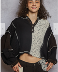 Hollywood Sign Thermal Hoodie