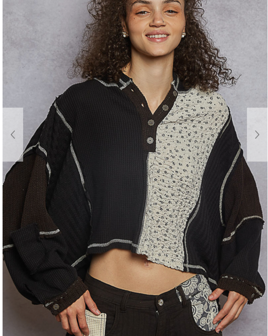 Hollywood Sign Thermal Hoodie