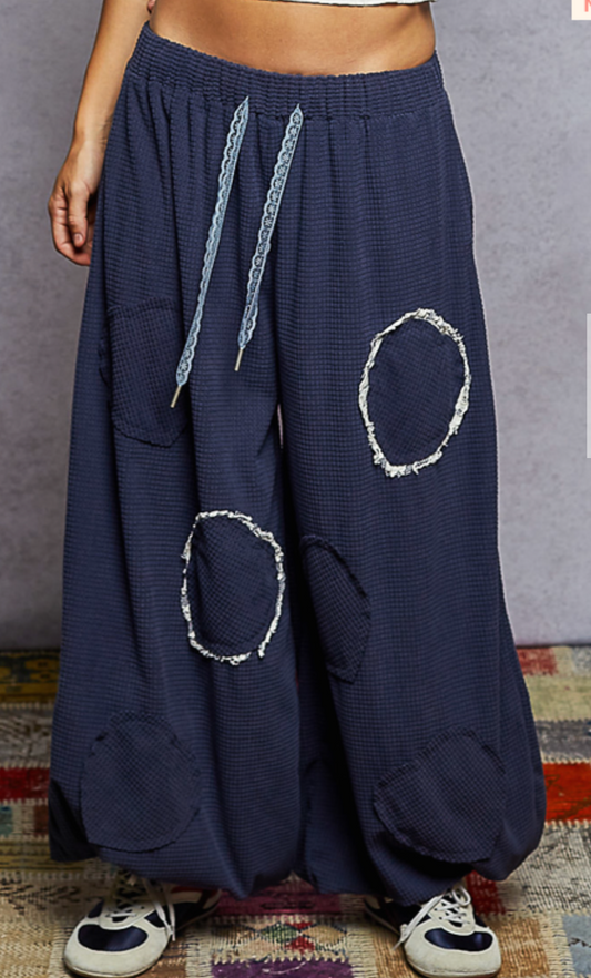 Spinning Wheels Joggers | Navy