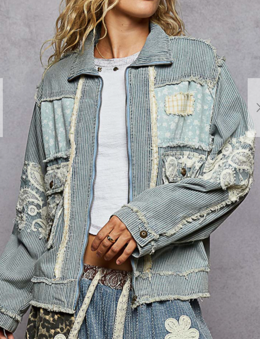 Wisteria Jacket | Denim