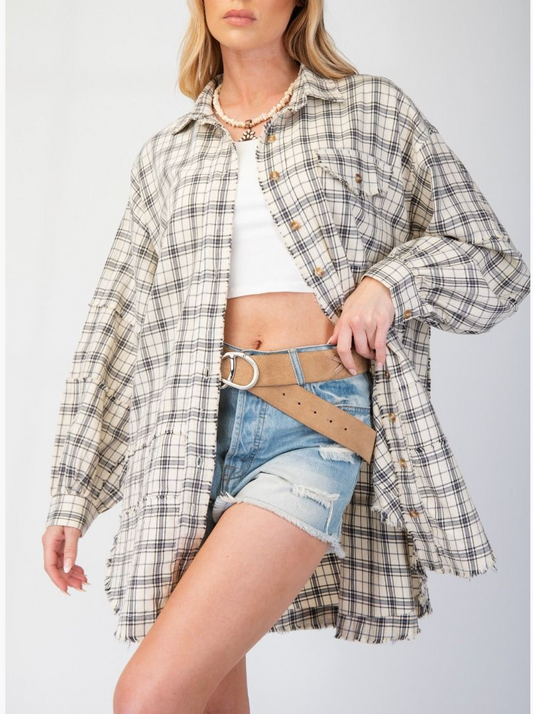 Fireside Plaid Flannel | Natural