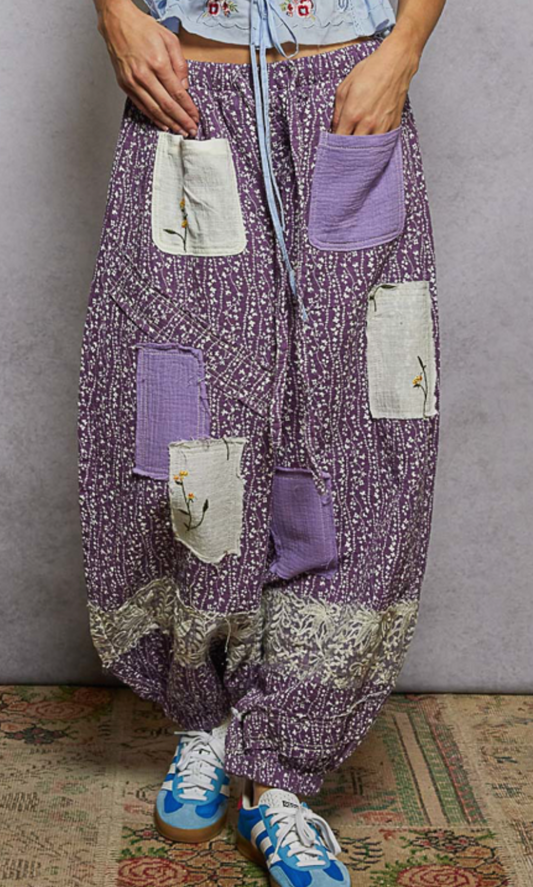 Wild Rose Joggers | Lilac