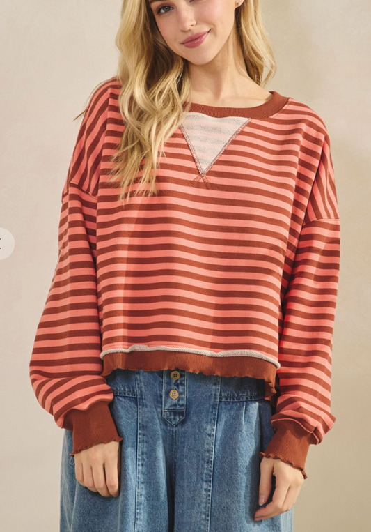 Tyler Striped Pullover