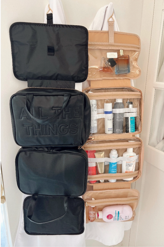 All The Things Toiletry Bag | Tan