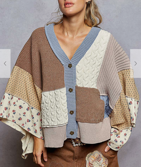 Abstract Horizon Sweater