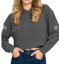 Hastings Cropped Pullover | Black