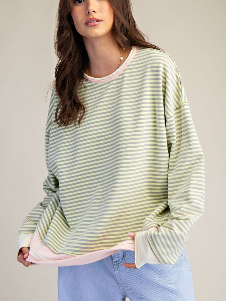 Bailey Striped Pullover